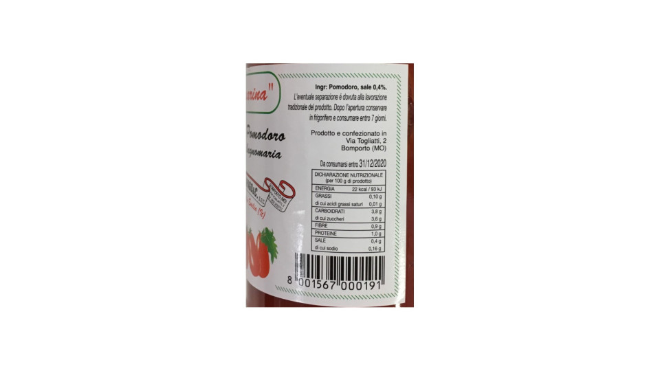 La Cesarina passata - gr.280