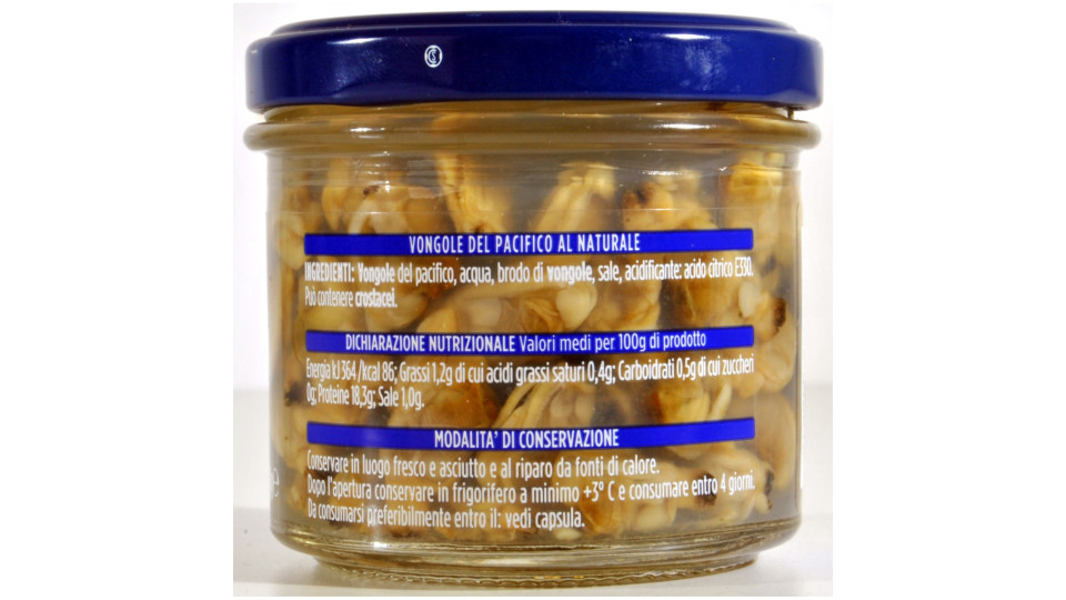 VèGè vongole al naturale gr.110