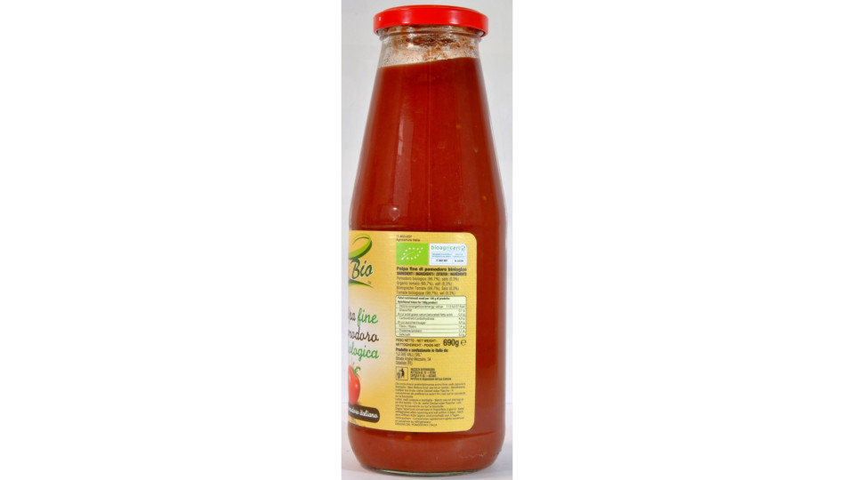 Le Due Valli polpa fine bio 700g