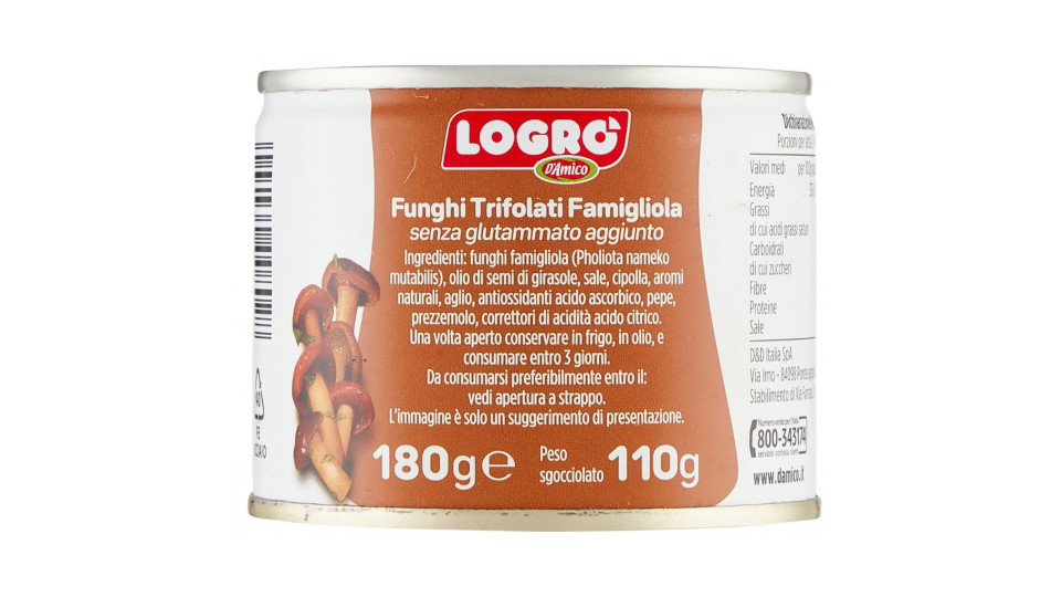 Logro funghi famigliola trifolati gr.180