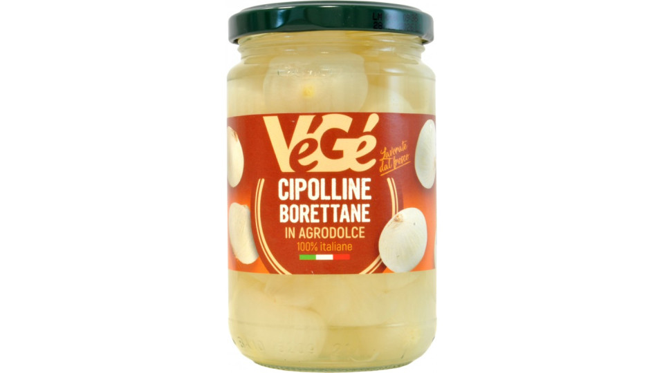 VèGè cipolline borettane in agrodolce gr.290