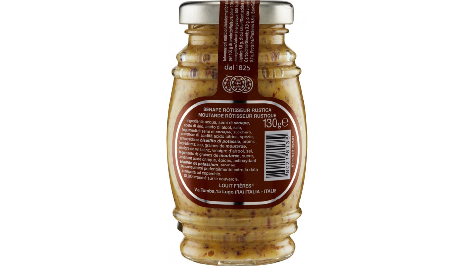 Louit Frères Senape Rôtisseur 130 gr.