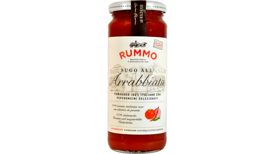 Rummo sugo all'arrabbiata gr.340