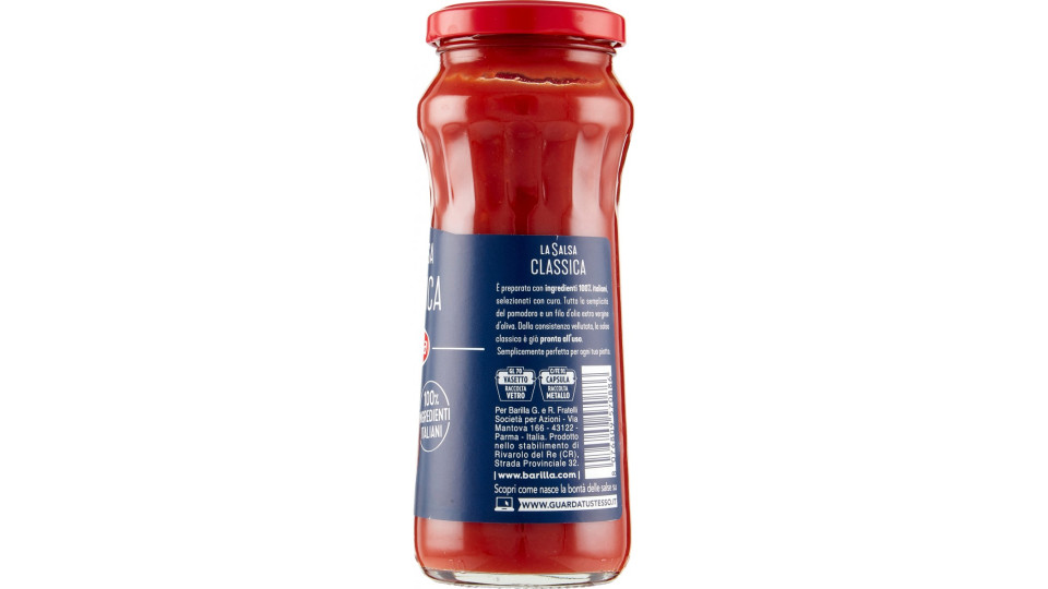 Barilla Salsa Pronta Datterini 100% ingredienti italiani 300g