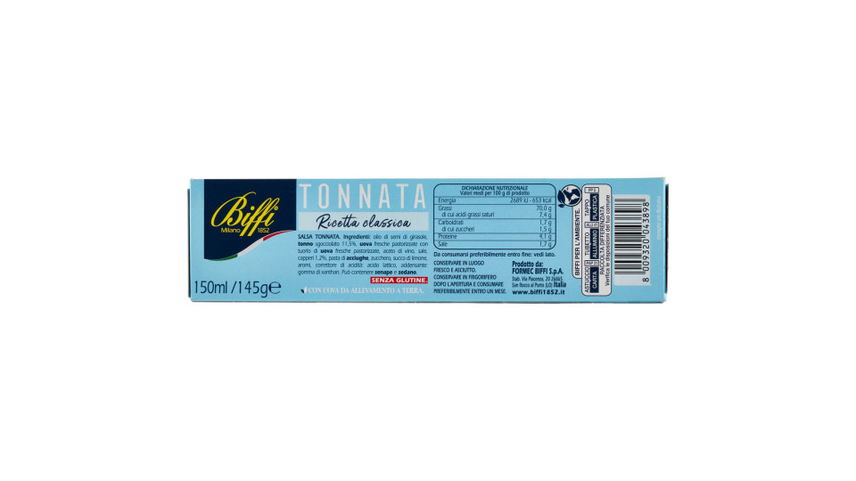 Biffi salsa tonnata tubo gr.150