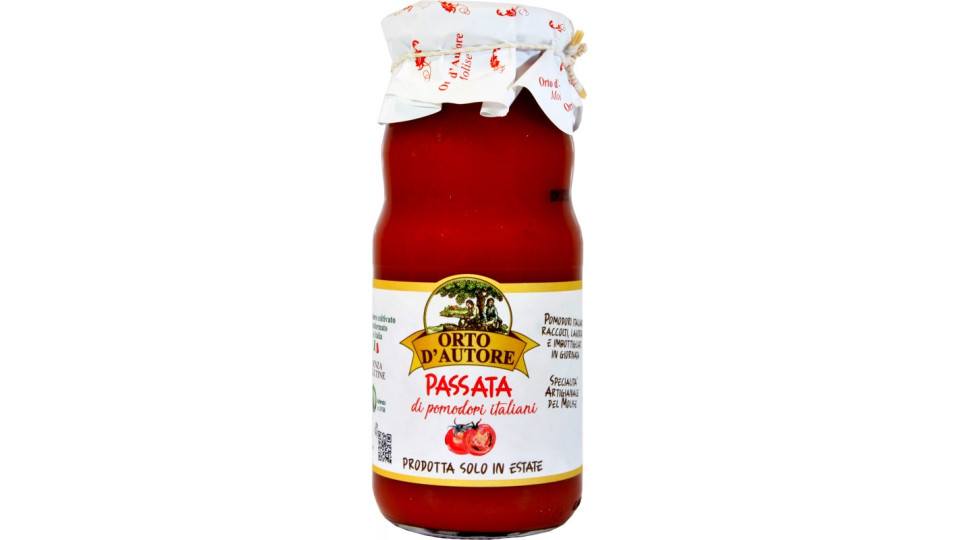 Passata d'autore bottiglia gr.360