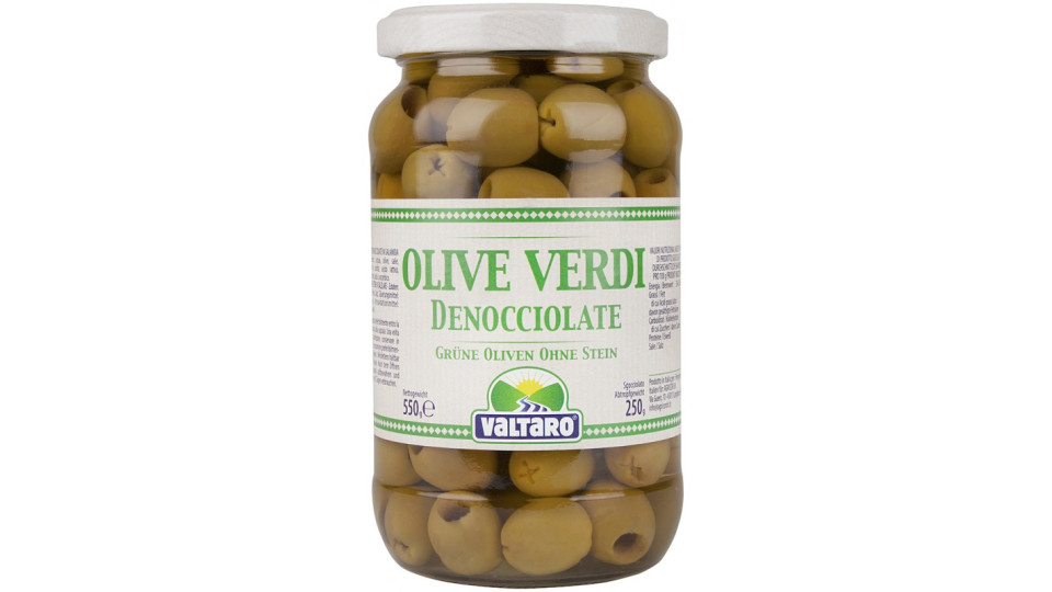 Valtaro olive verdi denocciolate gr.550