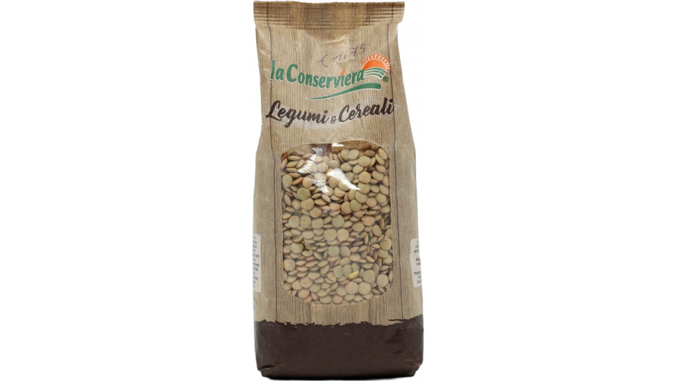 La conserviera lenticchie verdi gr.500