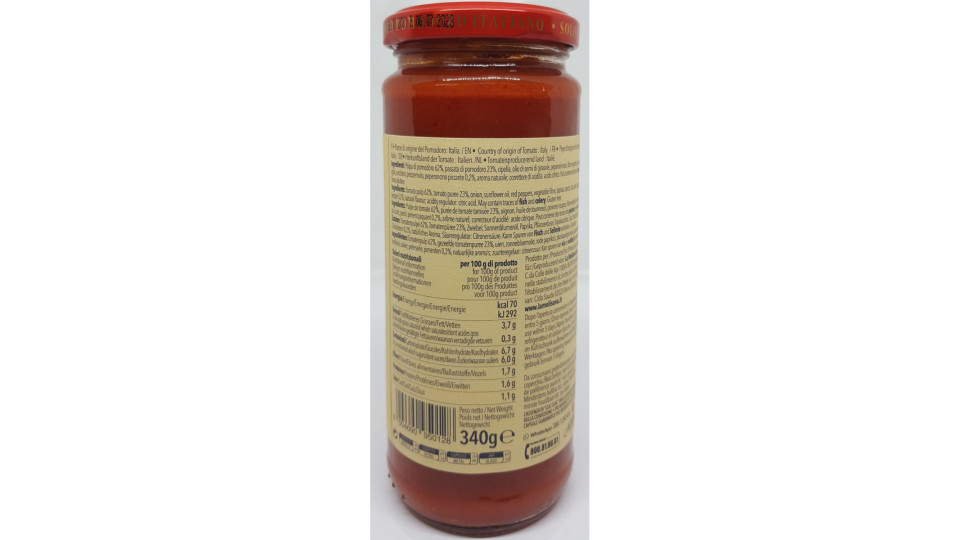 La Molisana sugo all'arrabbiata gr.340