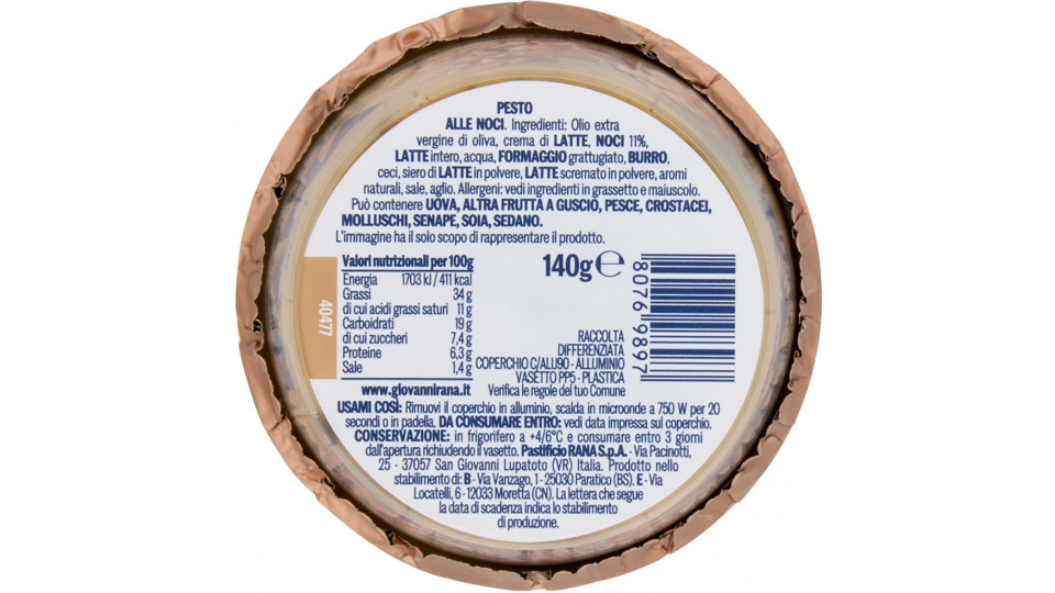 Rana sugo noci gr.140