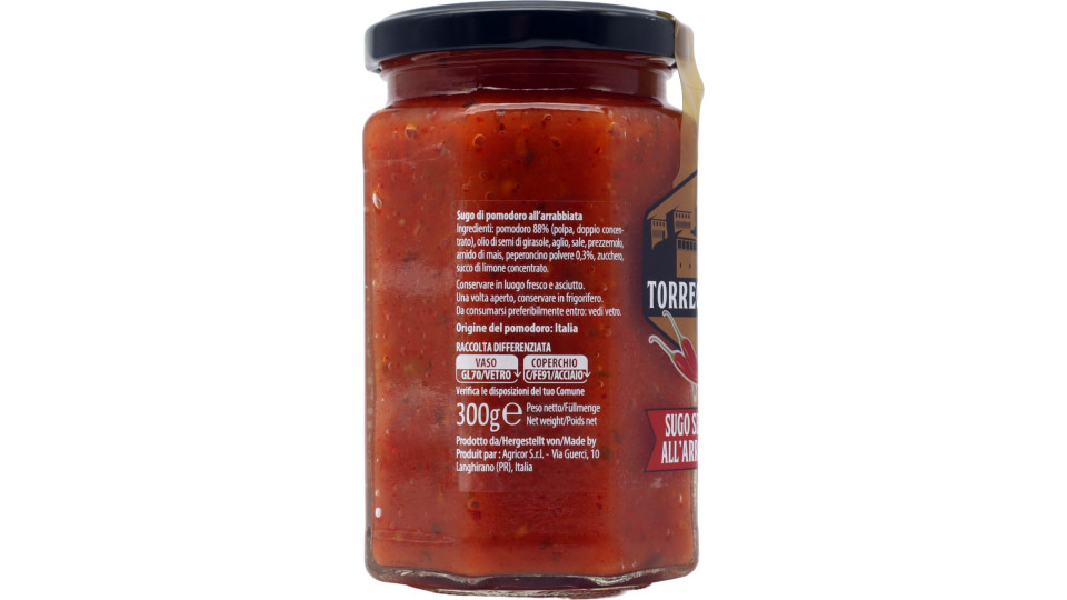 Torrechiara sugo arrabbiata gr.300