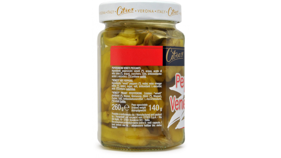 Citres peperoncini veneti piccanti gr.290