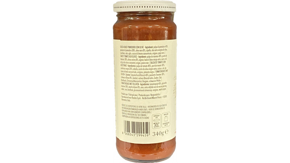 Rummo sugo alle olive gr.340