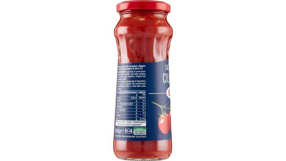 Barilla Salsa Pronta Classica 100% ingredienti italiani 300g