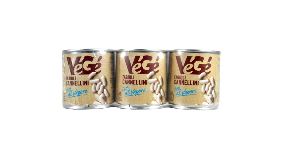 VèGè fagioli cannellini vapore gr.150x3