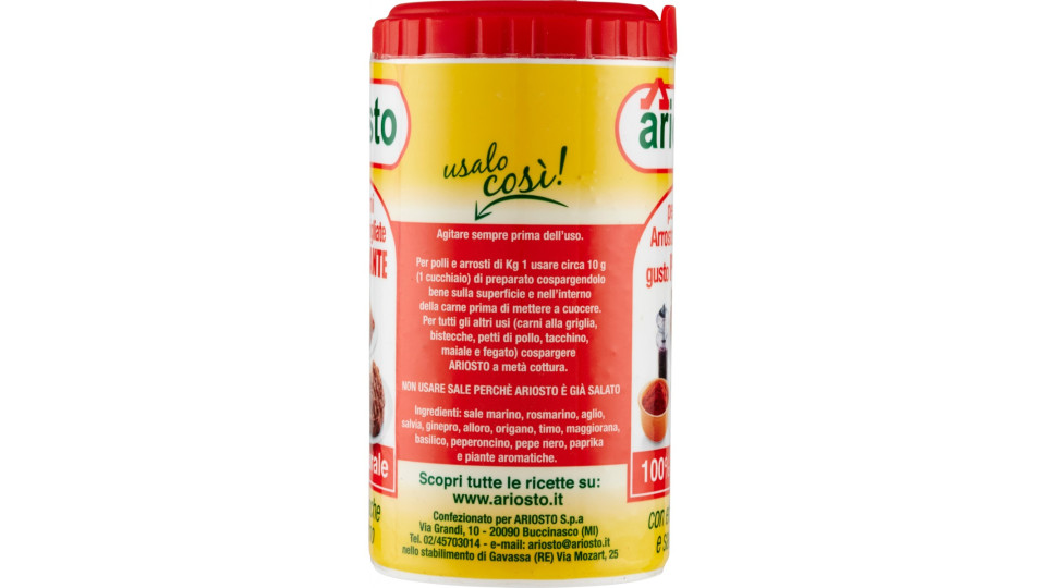 Ariosto Per carni arrosto e grigliate gusto piccante 80 gr.