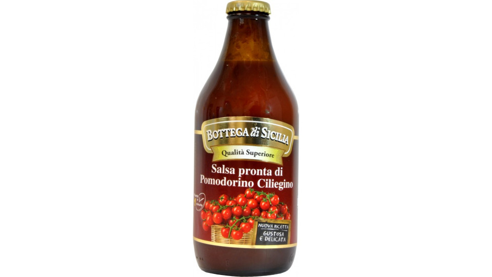 Salsa pronta di pomodori ciliegini 330g