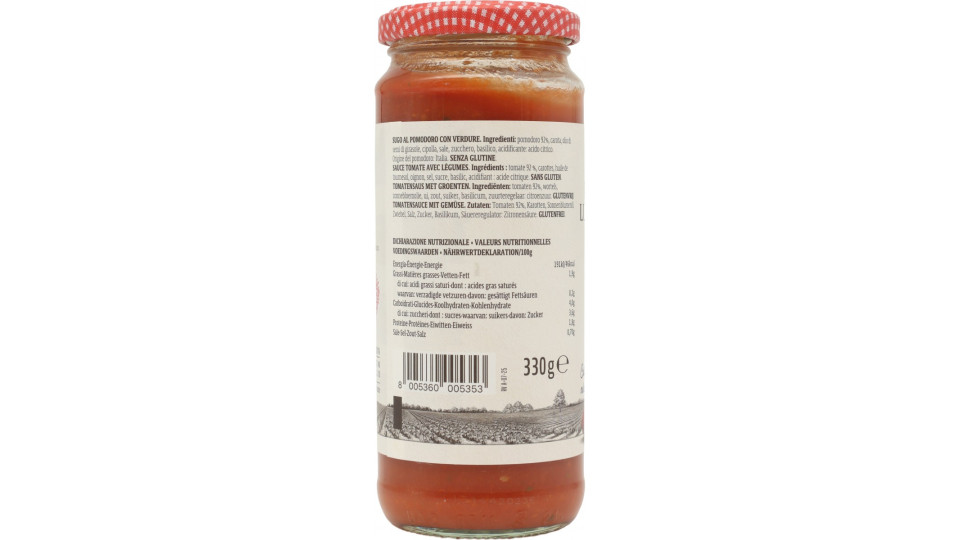 Le Conserve della Nonna Salsa Pronta di Pomodoro Lungo...