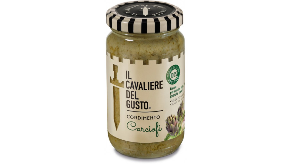 Cavaliere del gusto condimento ai carciofi gr.190