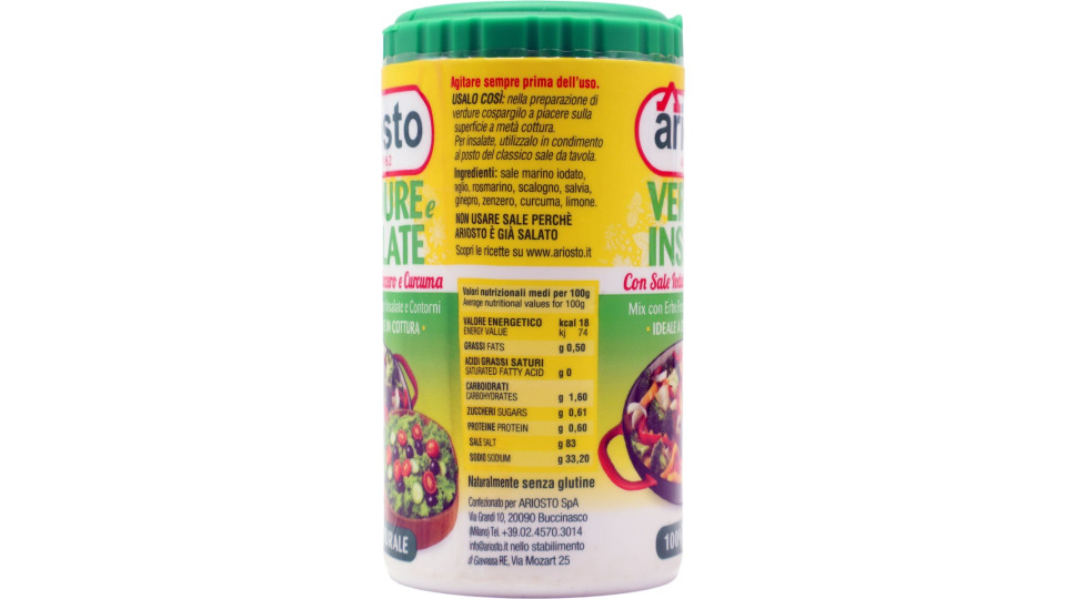 Ariosto barattolo verdure e insalate gr.80