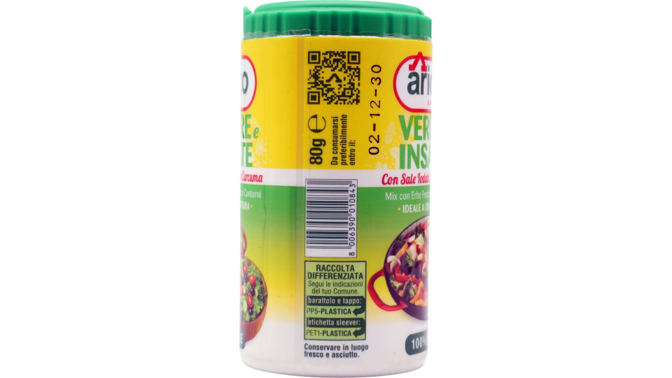 Ariosto barattolo verdure e insalate gr.80