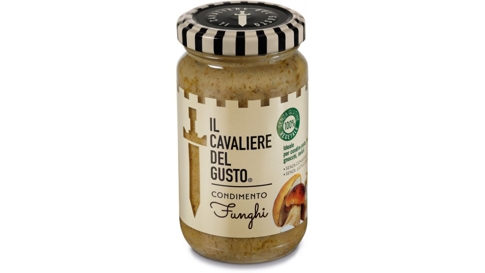 Cavaliere del gusto condimento ai funghi gr.190