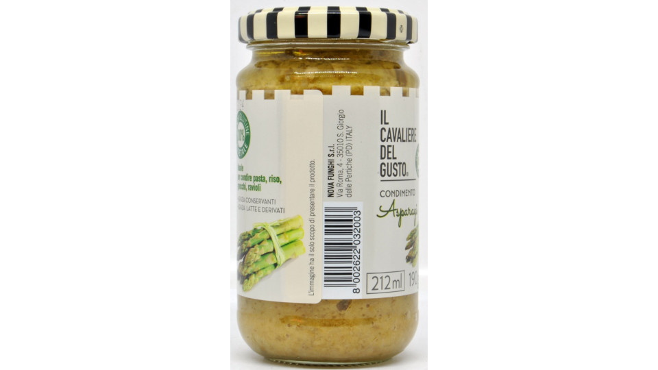 Cavaliere del gusto condimento agli asparagi gr.190