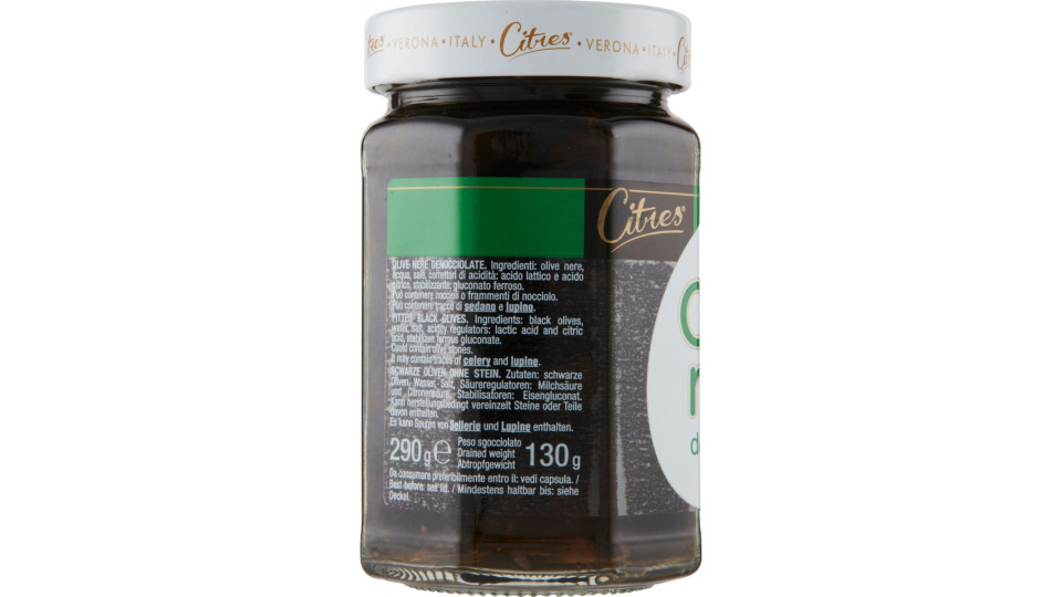 Citres olive nere snocciolate - gr.290