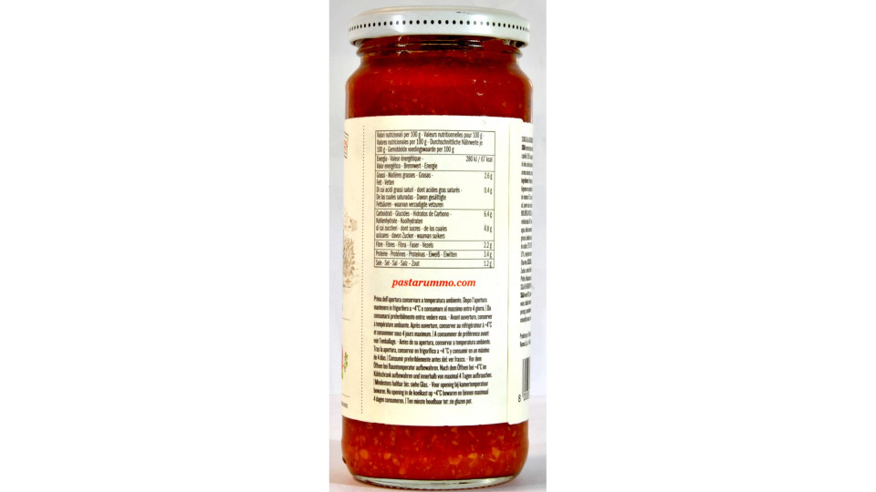 Rummo sugo alla bolognese vegetariano gr.340