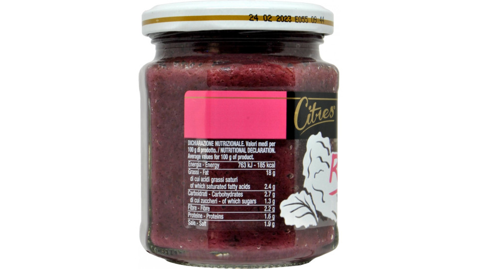 Citres crema al radicchio gr.200