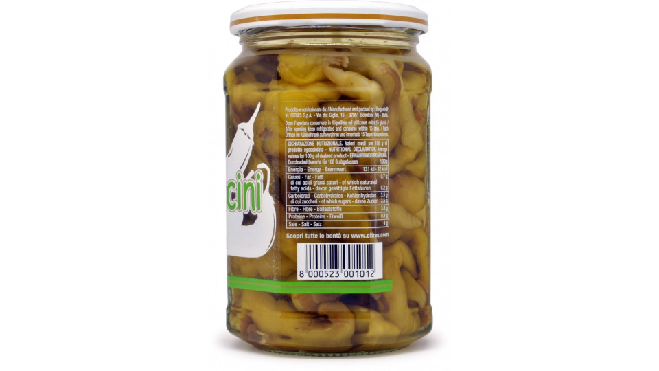 Citres peperoncini lomb. in aceto gr.260