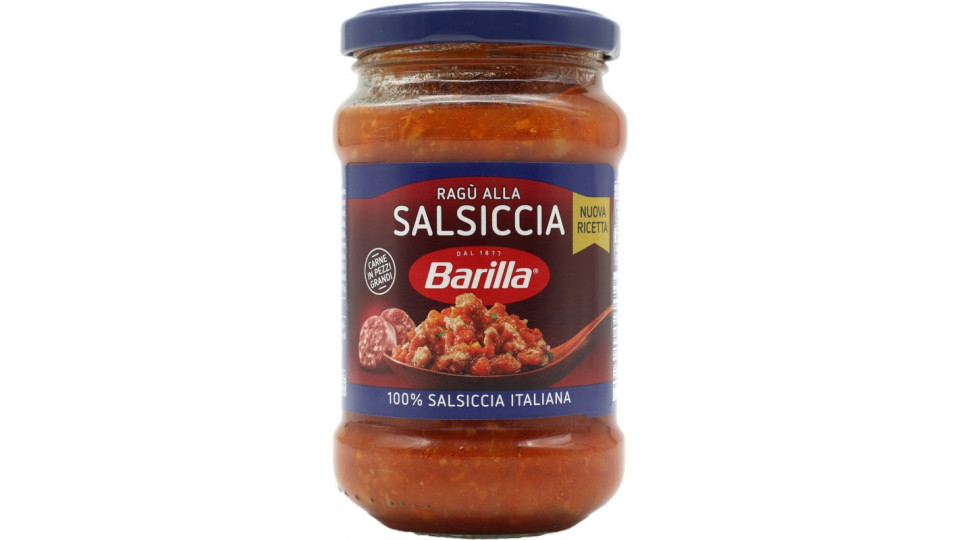 Barilla Sugo Ragù Salsiccia Condimento per Pasta 300g