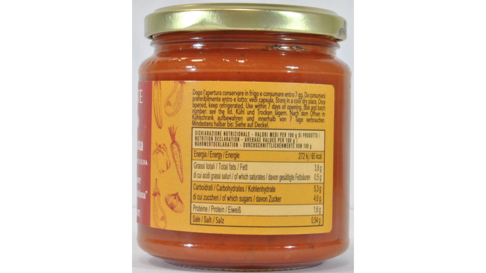 Parente sugo all'ortolana gr.280