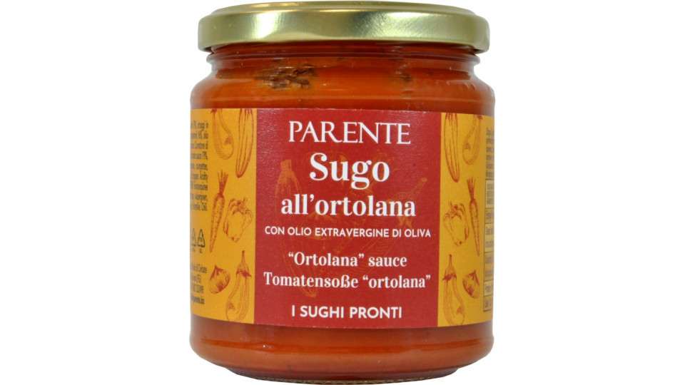 Parente sugo all'ortolana gr.280