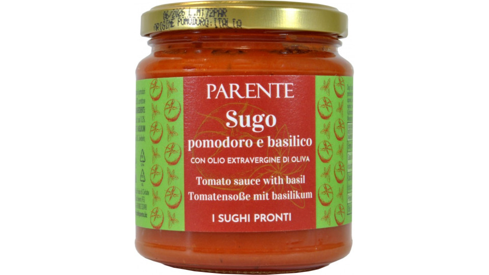 Parente sugo pomodoro e basilico gr.280