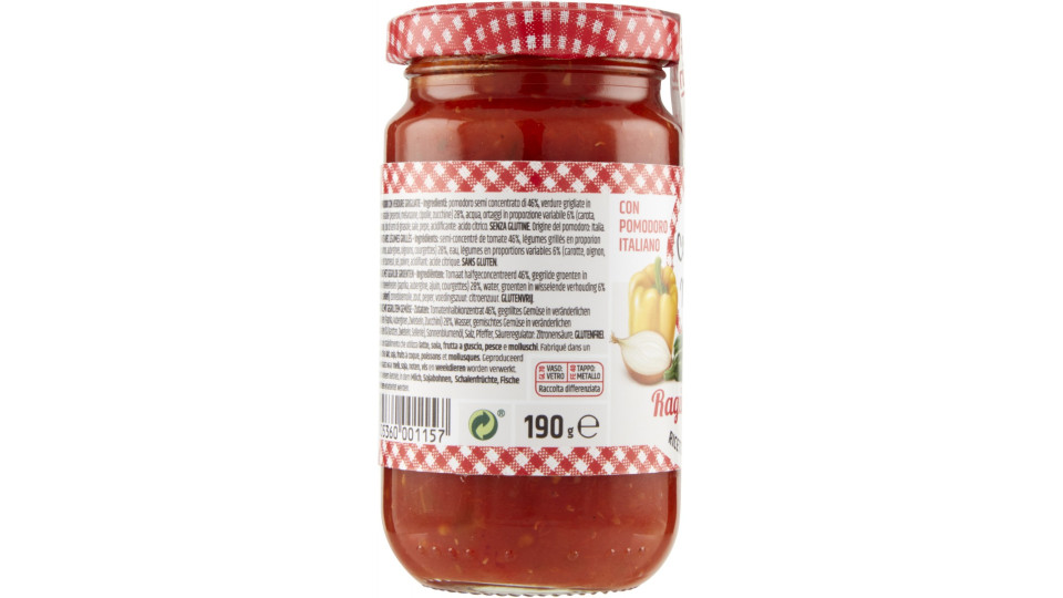 Le Conserve della Nonna Ragù di verdure 190 g