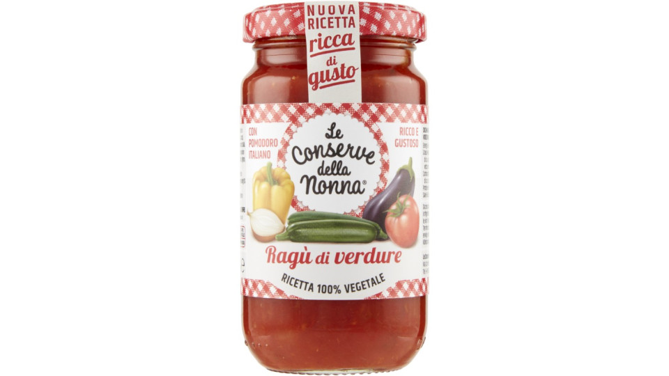 Le Conserve della Nonna Ragù di verdure 190 g