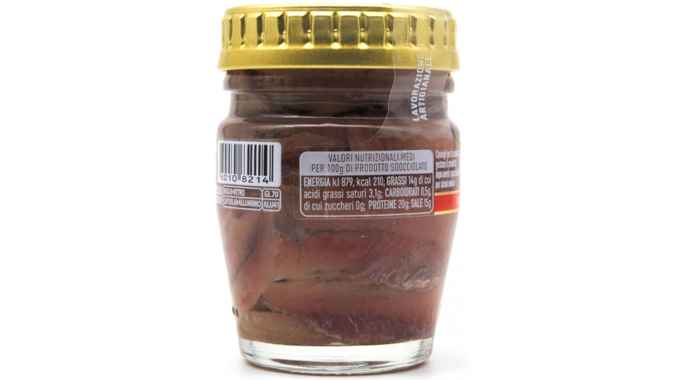 Zarotti Filetti di Alici distese in olio di olva gr.60