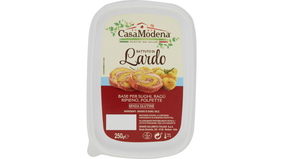 Casa Modena Battuto di Lardo 250 g