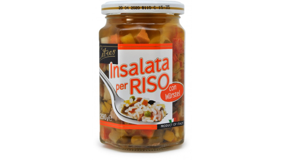 Citres insalata per riso con wurstel gr.290