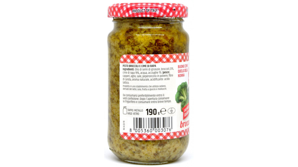 Nonna pesto broccoli cime di rapa gr.190