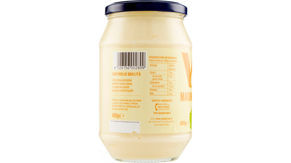 VéGé Maionese 480 g vaso