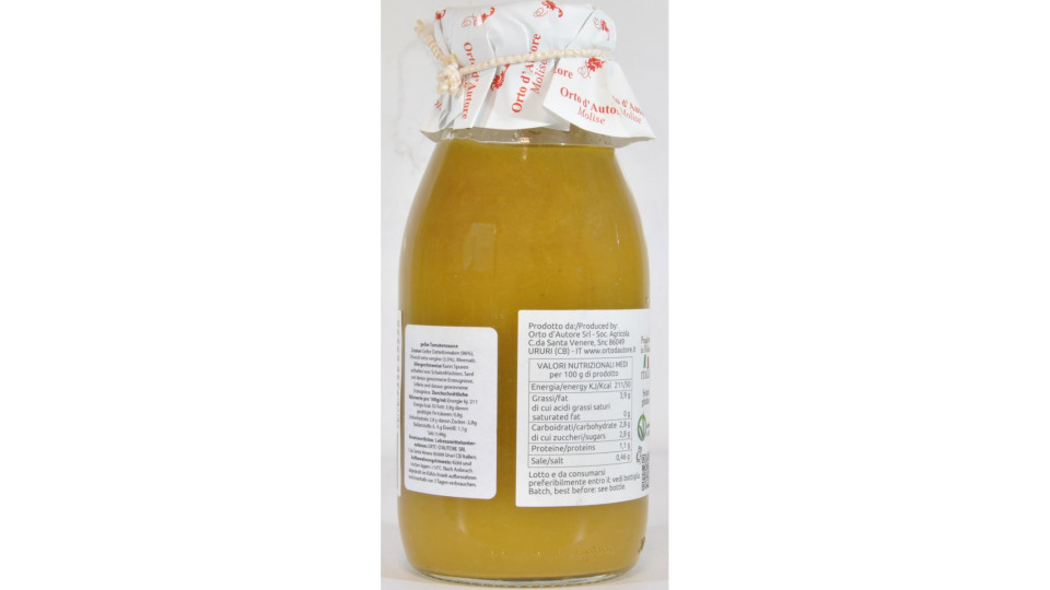 Orto d'autore salsa con pomodoro giallo gr.250