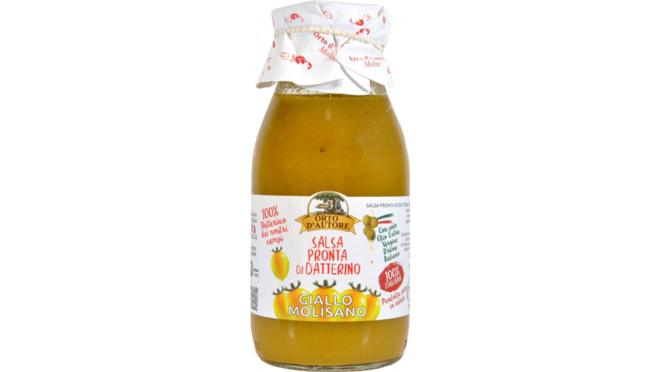 Orto d'autore salsa con pomodoro giallo gr.250