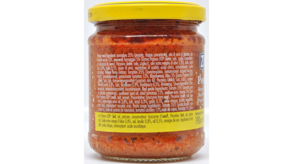 Zuccato pesto rosso gr.190