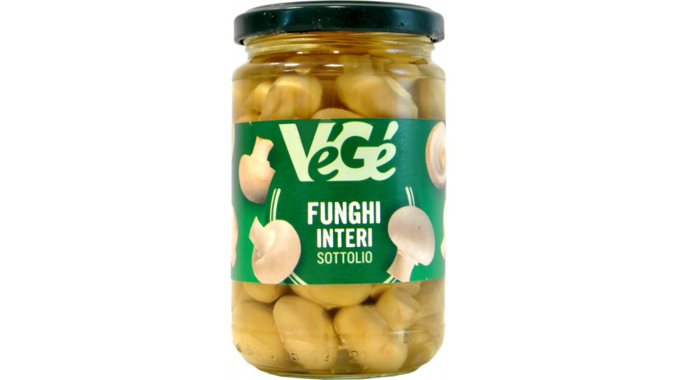 VèGè funghi prataioli interi sottolio gr.290