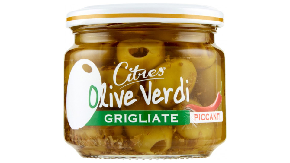 Citres Olive Verdi Grigliate Piccanti 230 gr.