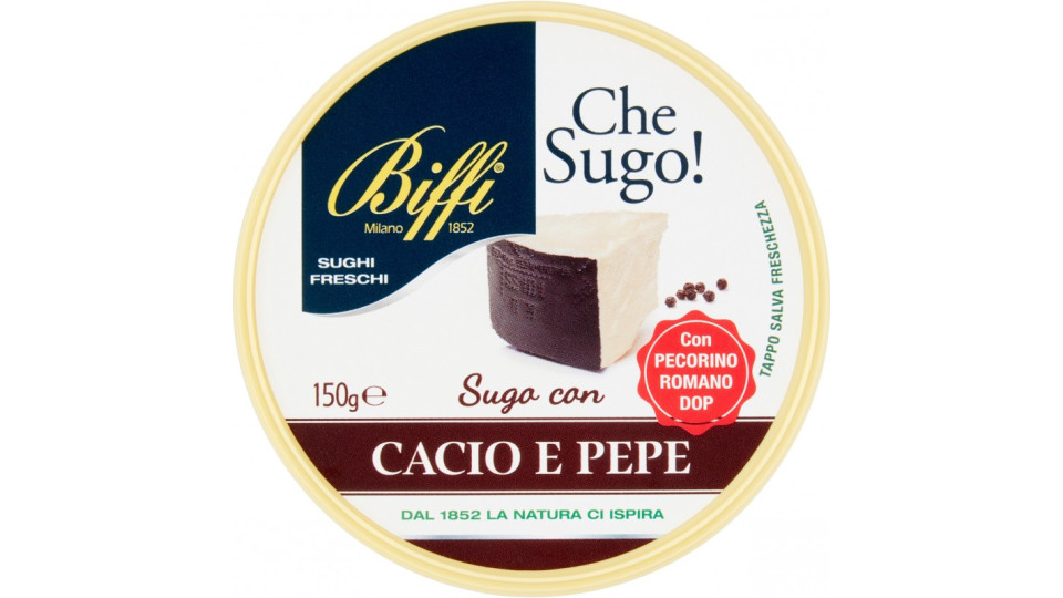 Biffi Che Sugo! Sugo con Cacio e Pepe 150 g