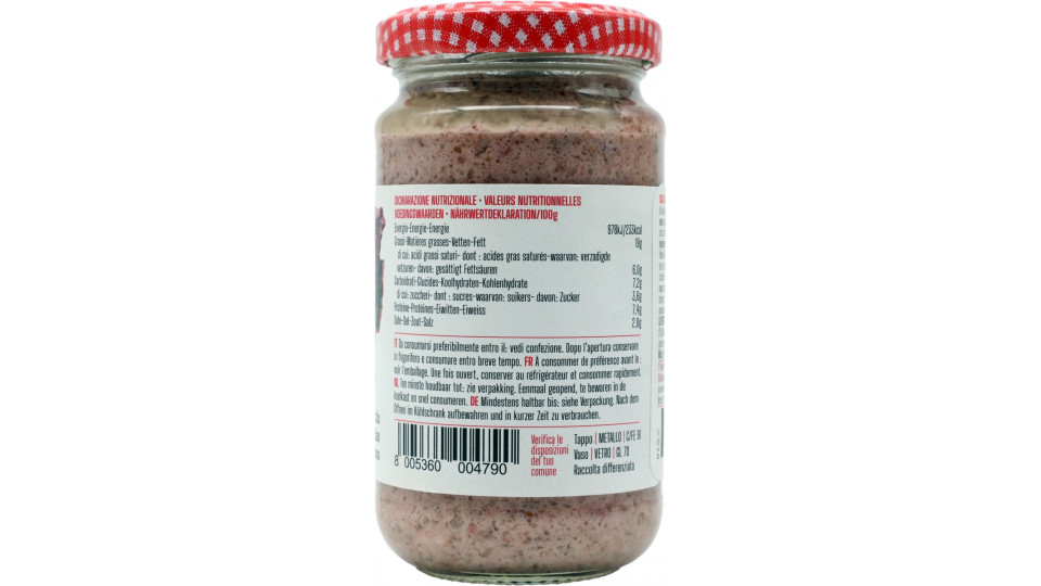 Le Conserve della Nonna Radicchio e Speck 190 g