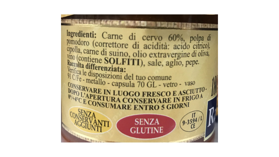 Cucina Toscana ragù alla bolognese gr.180